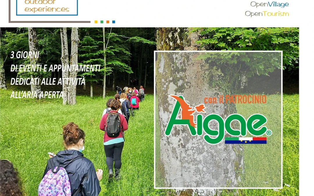 L’Associazione Italiana Guide Ambientali Escursionistiche aderisce ad OPEN Outdoor Experiences