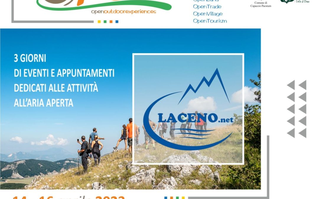 Anche il Lago Laceno presente ad OPEN 2023