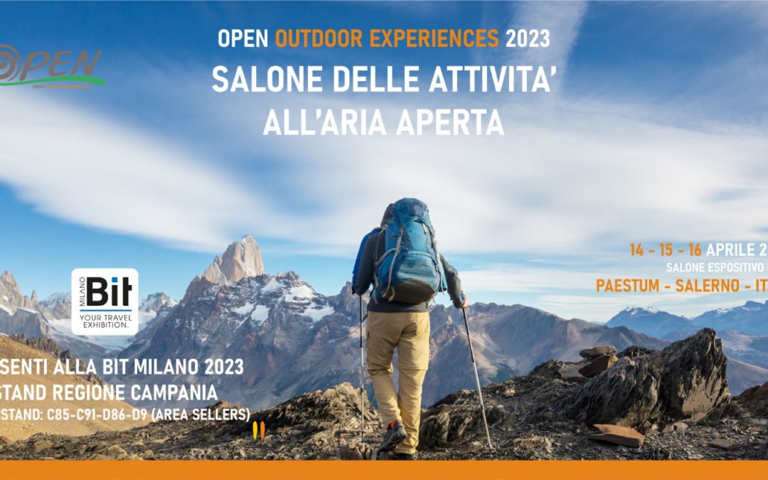 Open Outdoor Experiences – Salone delle Attività all’Aria Aperta, parteciperà alla BIT 2023