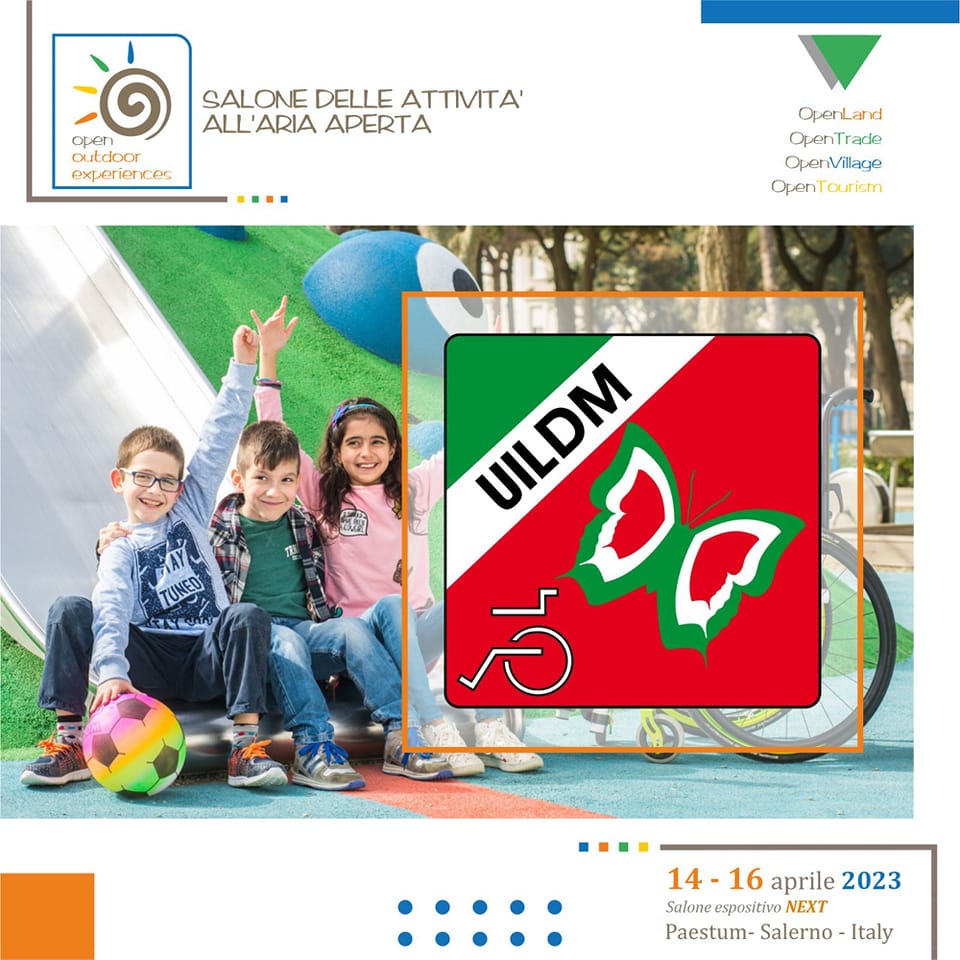Unione Italiana Lotta alla Distrofia Muscolare sarà presente alla prima edizione di Open Outdoor Experiences
