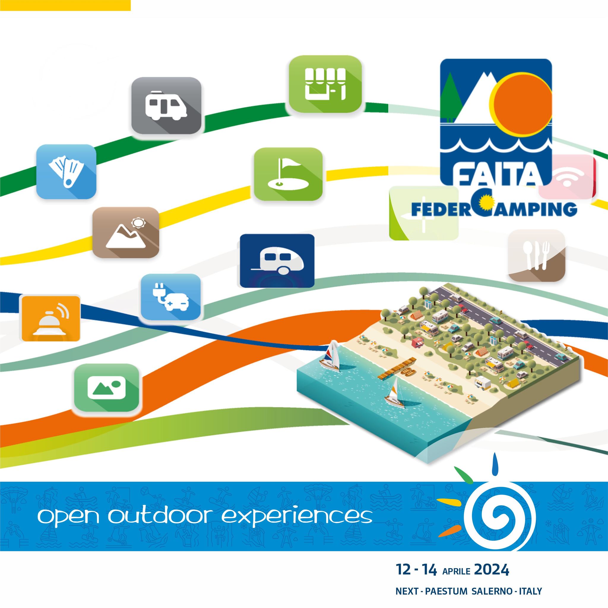 Open 2024 si arricchisce della collaborazione della FAITA-Feder Camping Campania – Federazione delle associazioni Italiane dei complessi turistico ricettivi all’aria aperta
