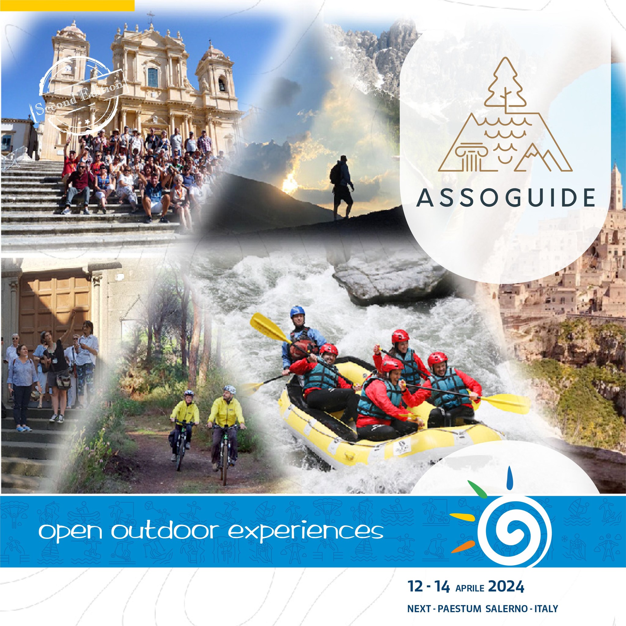ASSOGUIDE sarà presente ad Open Outdoor Experiences DAL 12 AL 14 aprile 2024 presso il NEXT di Capaccio Paestum (Sa)